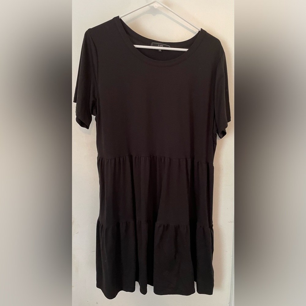 Vibe Sportswear tiered dress
